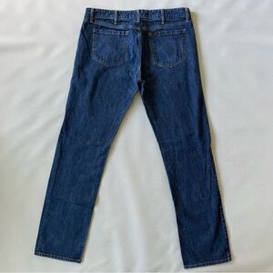 LL Bean Relaxed Straight Button Fly Denim Jeans Men’s Size 38x36 EUC